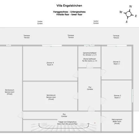 Accommodatie bij particulieren Villa Engelskirchen *