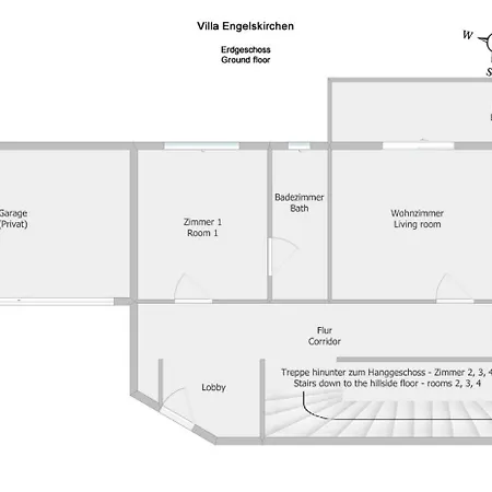 Villa Engelskirchen Accommodatie bij particulieren *